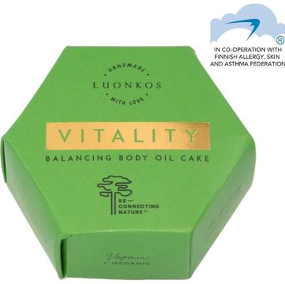 Luonkos Vitality Balancing Body Oil Cake, Forest Microbes 55 ml