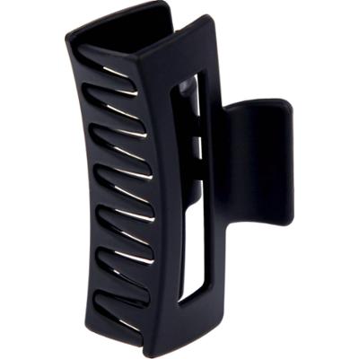 By Lyko Rectangular Rubberized Hair Clip Black