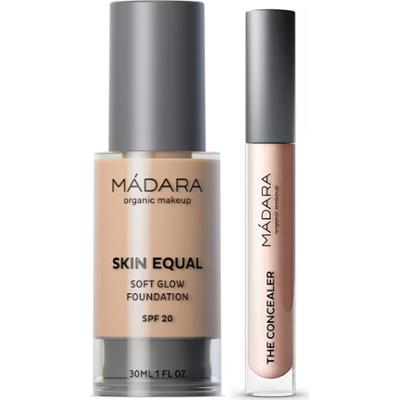 Mádara Bundle Skin Equal Foundation #20 Ivory 30ml & The Concealer #25