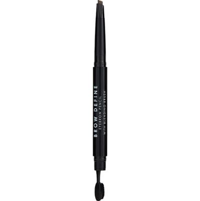 MUA Makeup Academy Brow Define Eyebrow Pencil with Blending Brush Dark