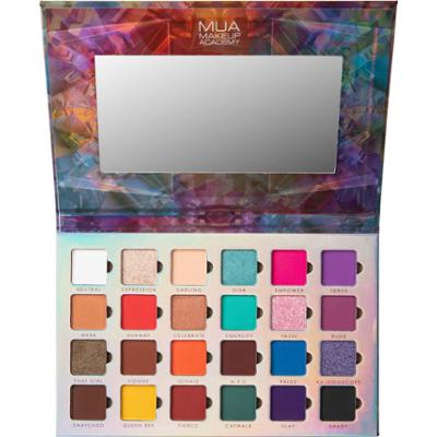 MUA Makeup Academy Kaleidoscope XTRA 24 Shade Eyeshadow Palette Eyesha