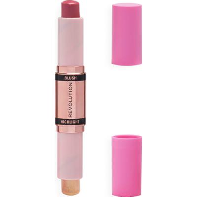 Revolution Beauty London Blush & Highlight Stick Mauve Glow