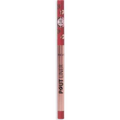 Revolution Beauty London Pout Plumping Lip Liner Burnt Cherry Red