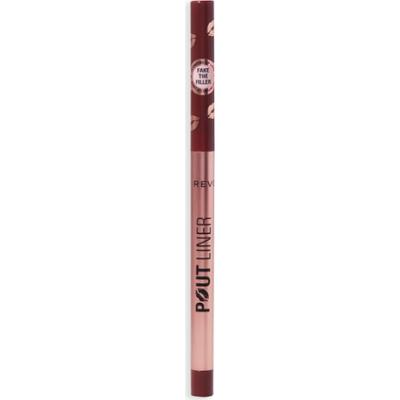 Revolution Beauty London Pout Plumping Lip Liner Cookie Warm Brown