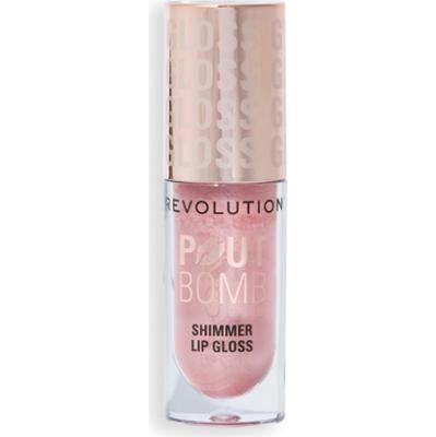 Revolution Beauty London Pout Bomb Shimmer Gloss Shine Pink