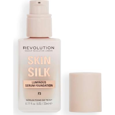 Revolution Beauty London Skin Silk Serum Foundation F3