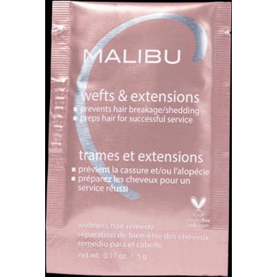 Malibu C Wefts & Extensions Sachet 1st - maska do włosów