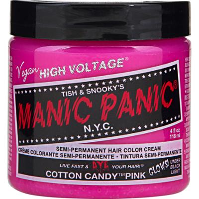 Manic Panic Semi-Permanent Hair Color Cream Cotton Candy Pink