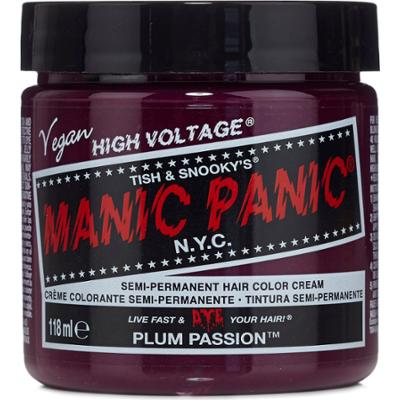 Manic Panic Semi-Permanent Hair Color Cream Plum Passion