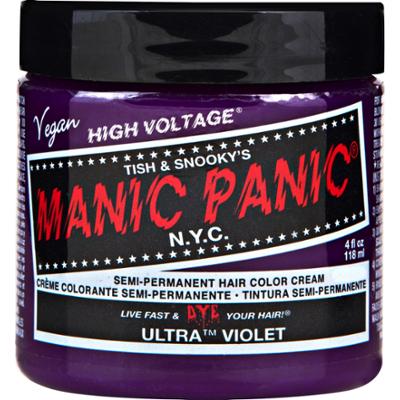 Manic Panic Semi-Permanent Hair Color Cream Ultra Violet