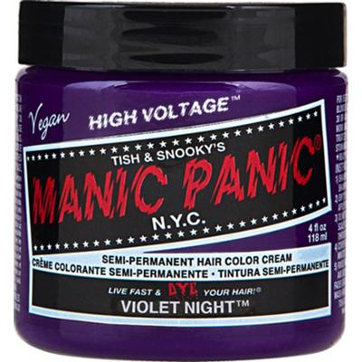Manic Panic Semi-Permanent Hair Color Cream Violet Night