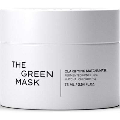 MANTLE The Green Mask – Clarifying + Non-Drying Matcha Mask - oczyszcz
