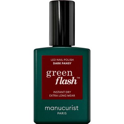 Manucurist Green Flash Gel Polish - lakier do paznokci Dark Pansy
