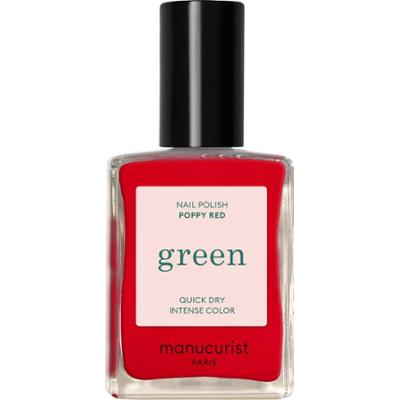 Manucurist Green Green Nail Polish 15ml - lakier do paznokci Poppy Red