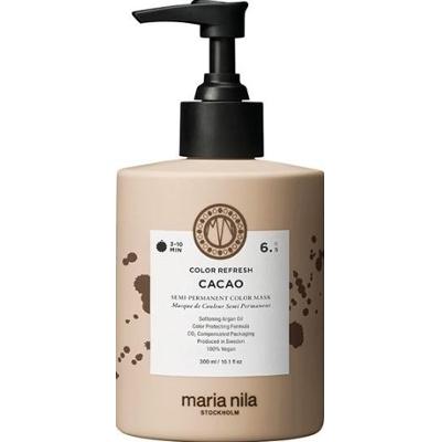 maria nila Colour Refresh Non-Permanent Colour Masque 6.00 Cacao