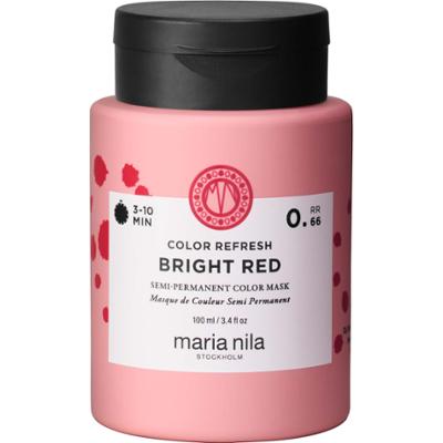maria nila Colour Refresh Semi-Permanent Color Mask 0.66 Bright Red
