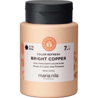 maria nila Colour Refresh Semi-Permanent Color Mask 7.4 Bright Copper
