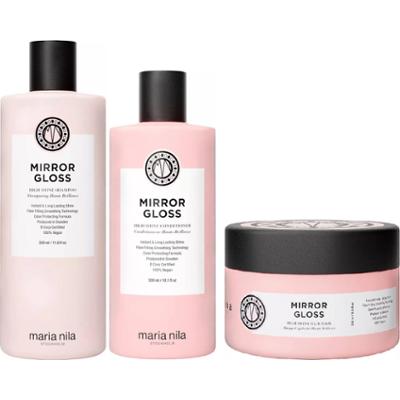 maria nila Mirror Gloss Bundle Shampoo 350 ml & Conditioner 300 ml & M
