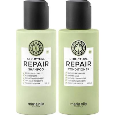 maria nila Structure Repair  Bundle Shampoo 100 ml & Condiotioner 100