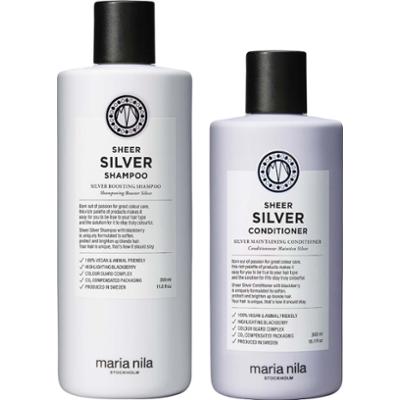 maria nila Sheer Silver  Bundle Shampoo 350 ml & Conditione 300 ml