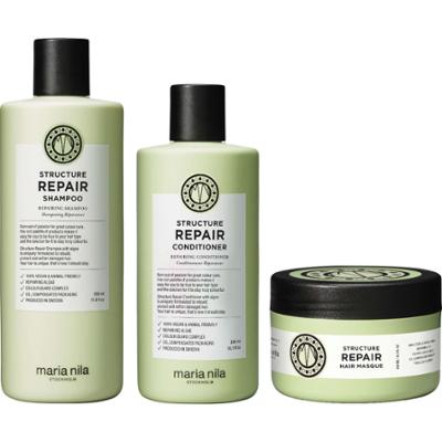 maria nila Structure Repair  Bundle Shampoo 350 ml & Conditioner 300 m