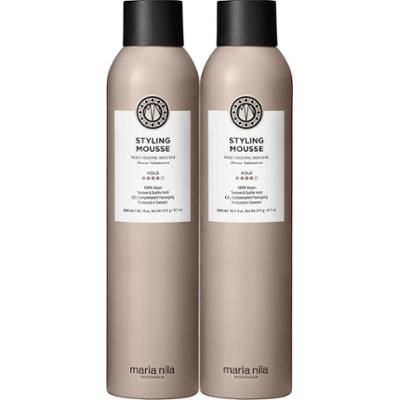 maria nila Style & Finish Styling Mousse 300 ml x 2