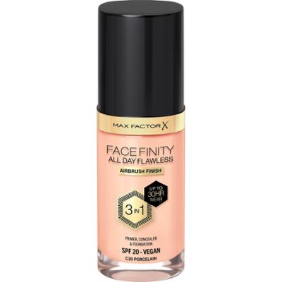 Max Factor Facefinity All Day Flawness 3in1 Liquid Foundation 30 Porce