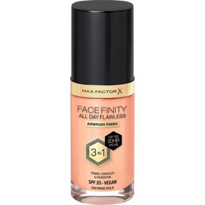 Max Factor Facefinity All Day Flawness 3in1 Liquid Foundation 64 Rose