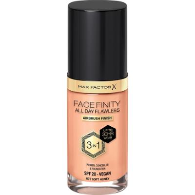 Max Factor Facefinity All Day Flawless 3in1 Liquid Foundation N77 Soft
