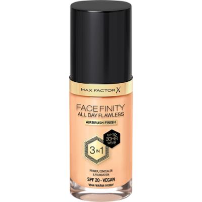 Max Factor Facefinity All Day Flawness 3in1 Liquid Foundation 44 Warm