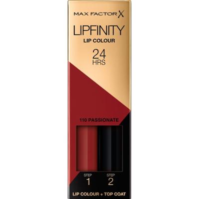Max Factor Lipfinity 2-Step Long Lasting Lipstick 110 Passionate