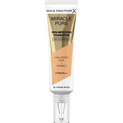 Max Factor Miracle Pure Skin Improving Foundation 33 Crystal Beige