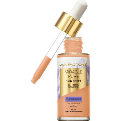 Max Factor Miracle Pure Miracle Pure Skin Reset 2 In 1 Serum Foundatio