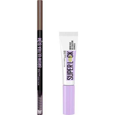 Maybelline New York Brow Bundle Brow Ultra Slim Pencil Medium Brown 4