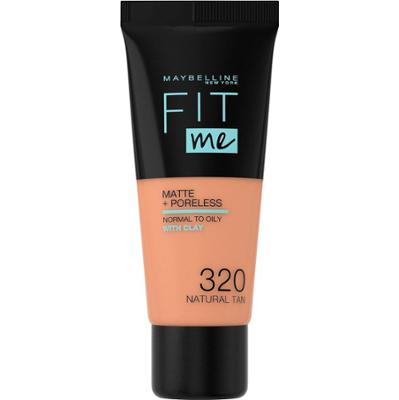 Maybelline New York Fit Me Matte + Poreless Foundation 320 Natural Tan
