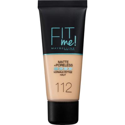 Maybelline New York Fit Me Matte + Poreless Foundation Soft Beige 112