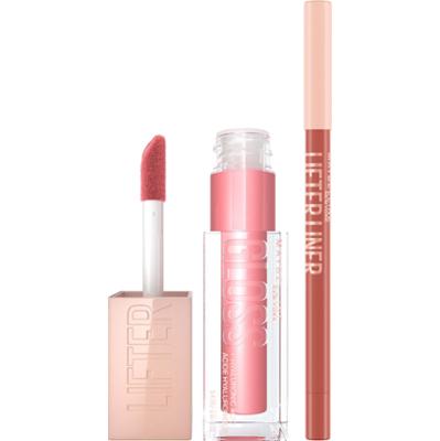 Maybelline New York Lifter Lip Bundle Gloss 004 Silk & Liner 04 Out of