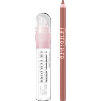 Maybelline New York Lifter Lip Bundle Liner 05 On It + Gel 01 Mintini