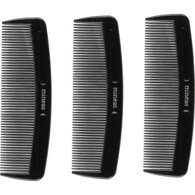 Mineas Comb Set 3 pcs Black