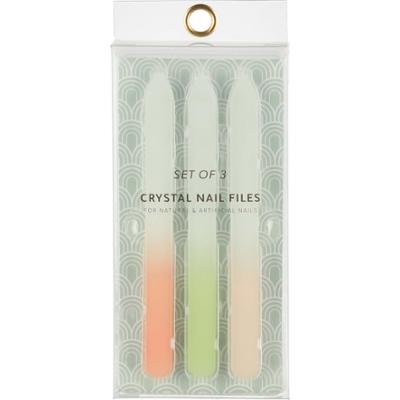Mineas Nail File Set 3 Pcs Multicolored