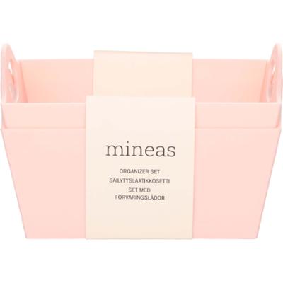 Mineas Organizer Set Small Pink