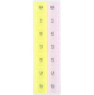 Mineas Pill Box For 7 Days Morning/Evening