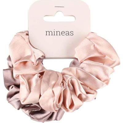 Mineas Scrunchie satin 2 pcs Dusty lilac/Rose