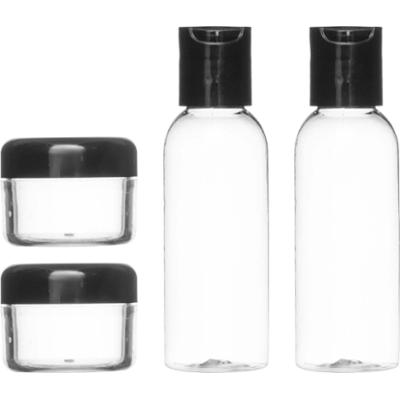 Mineas Travel Bottle Set 4 Pcs Transparent