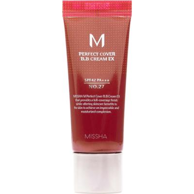 MISSHA M Perfect Cover B.B Cream Spf42 / Pa+++ No.27 Honey Beige