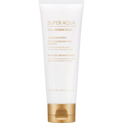 MISSHA Super Aqua Cell Renew Snail Pianka oczyszczająca 100 ml