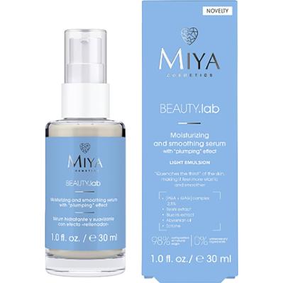 Miya BEAUTY.lab Moisturizing And Smoothing Serum Plumping Effect 30 ml