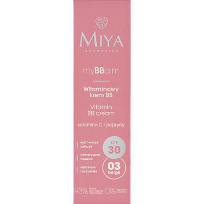 Miya myBBcream Vitamin BB Cream SPF30 03_beige