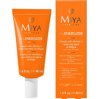 Miya Myenergizer Cream Vitamin C Reducing Signs Of Fatigue 40 ml