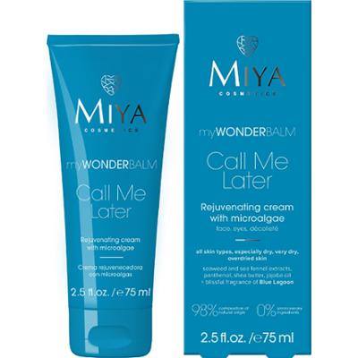 Miya myWONDERBALM Call Me Later Rejuvenating Cream Microalgae 75 ml